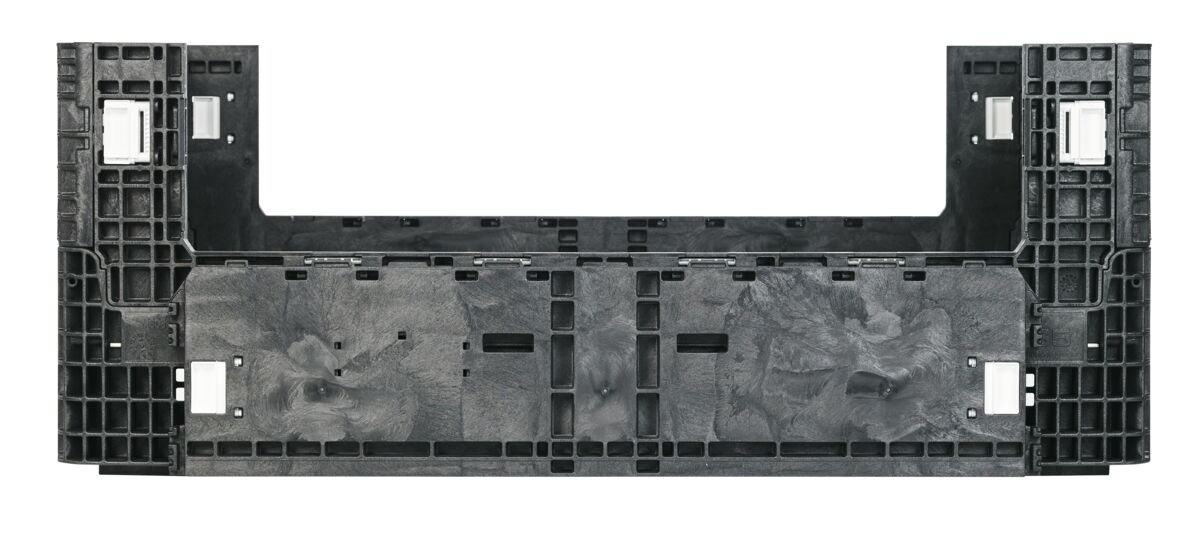 Long side view of ORBIS HDR5648-25 bulk container