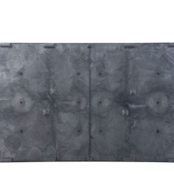 Top view of CHDRT7848 lid for bulk container on white background