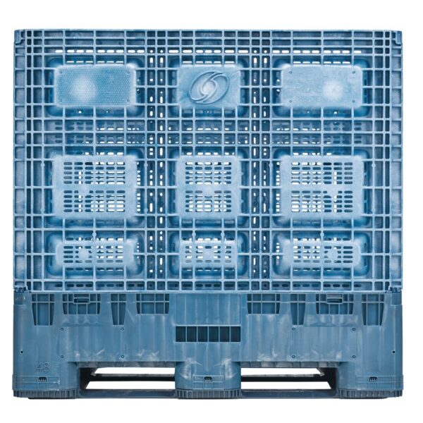 Side view of AG4048-46 reusable bulk container.